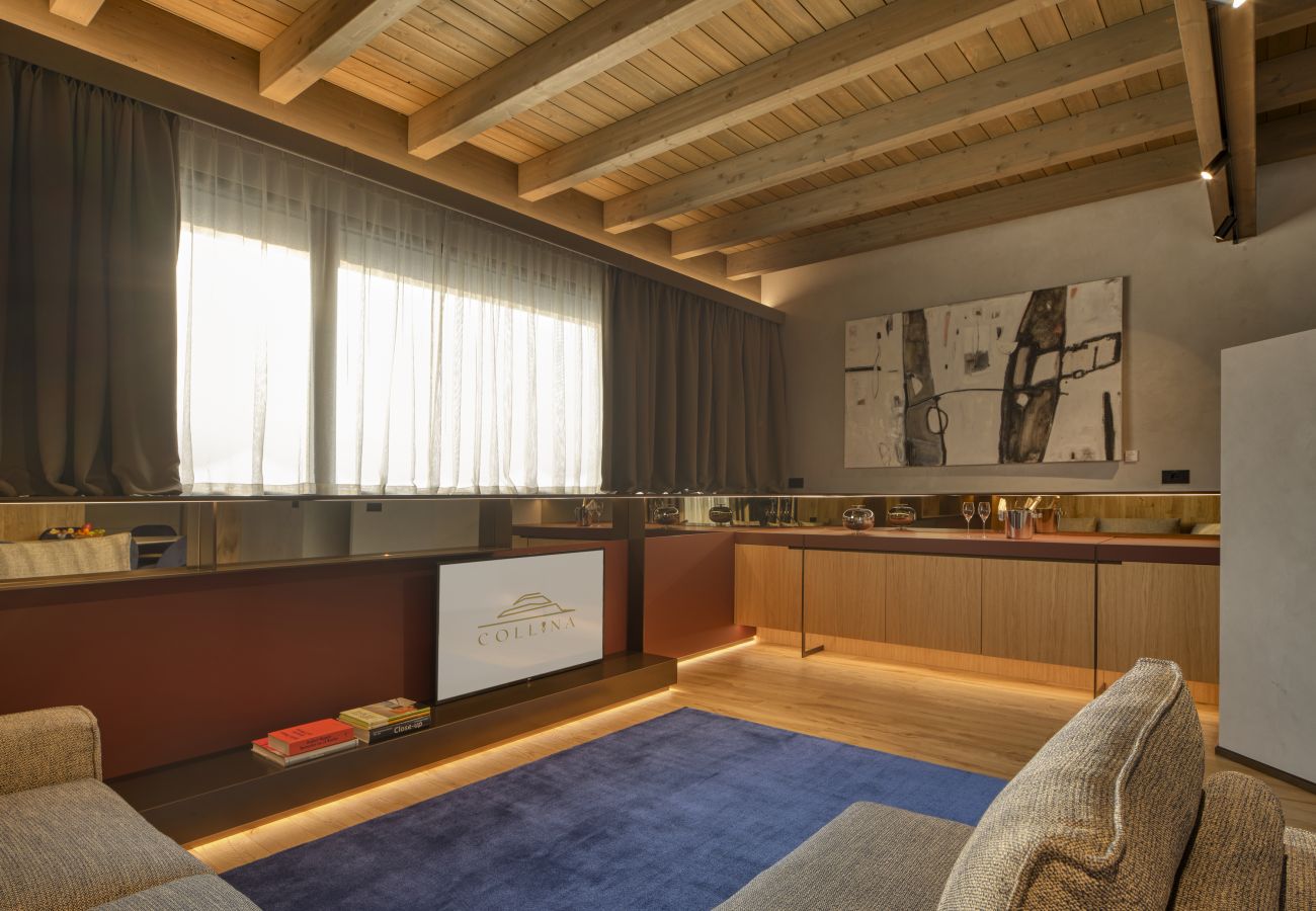 Apart-hotel em Clusone - Collina Luxury Relais Resort: Penthouse Grand Suite with Living Room, Terrace and Jaccuzi