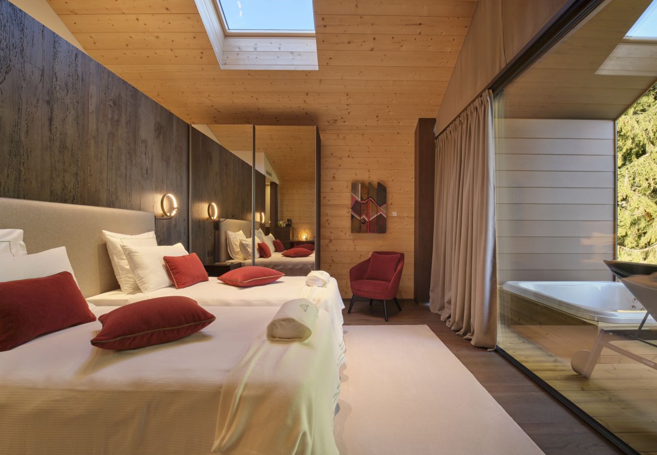 Apart-hotel em Clusone - Collina Luxury Relais Resort: Grand Deluxe Wellness Chalet