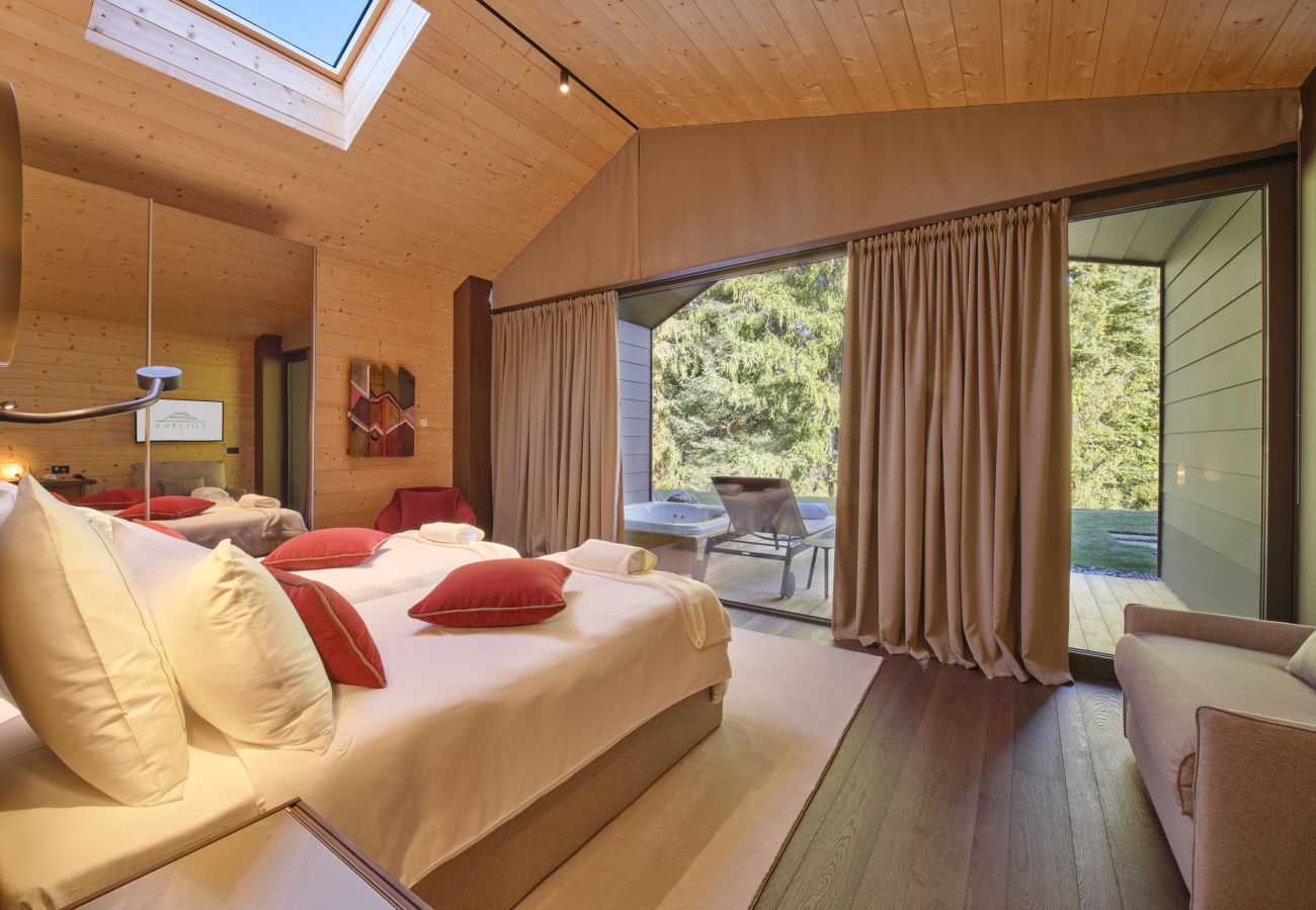 Aparthotel in Clusone - Collina Luxury Relais Resort: Grand Deluxe Wellness Chalet